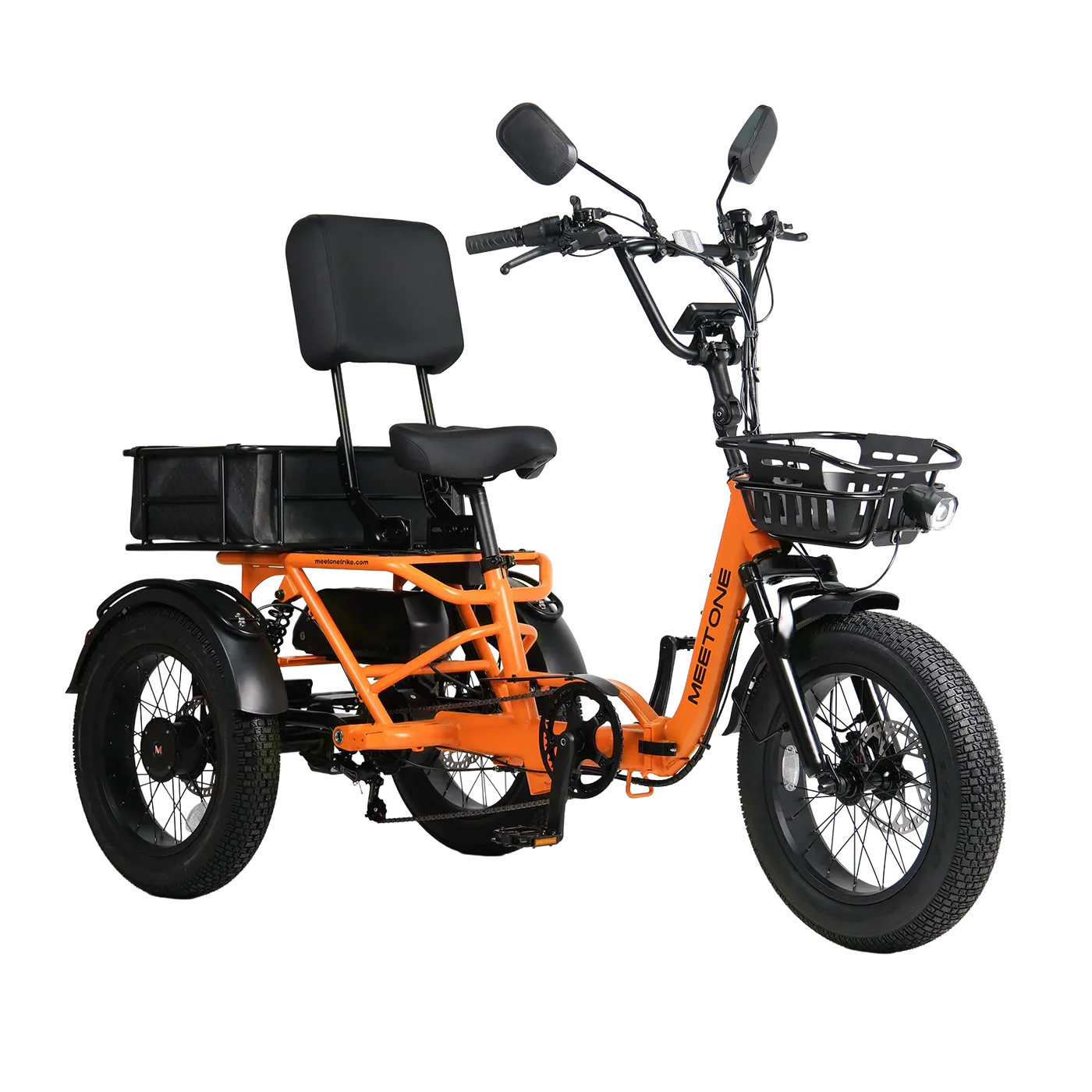 Meet One Breeze Pro 2.0 Full Suspension Fat Tire Electric Trike
