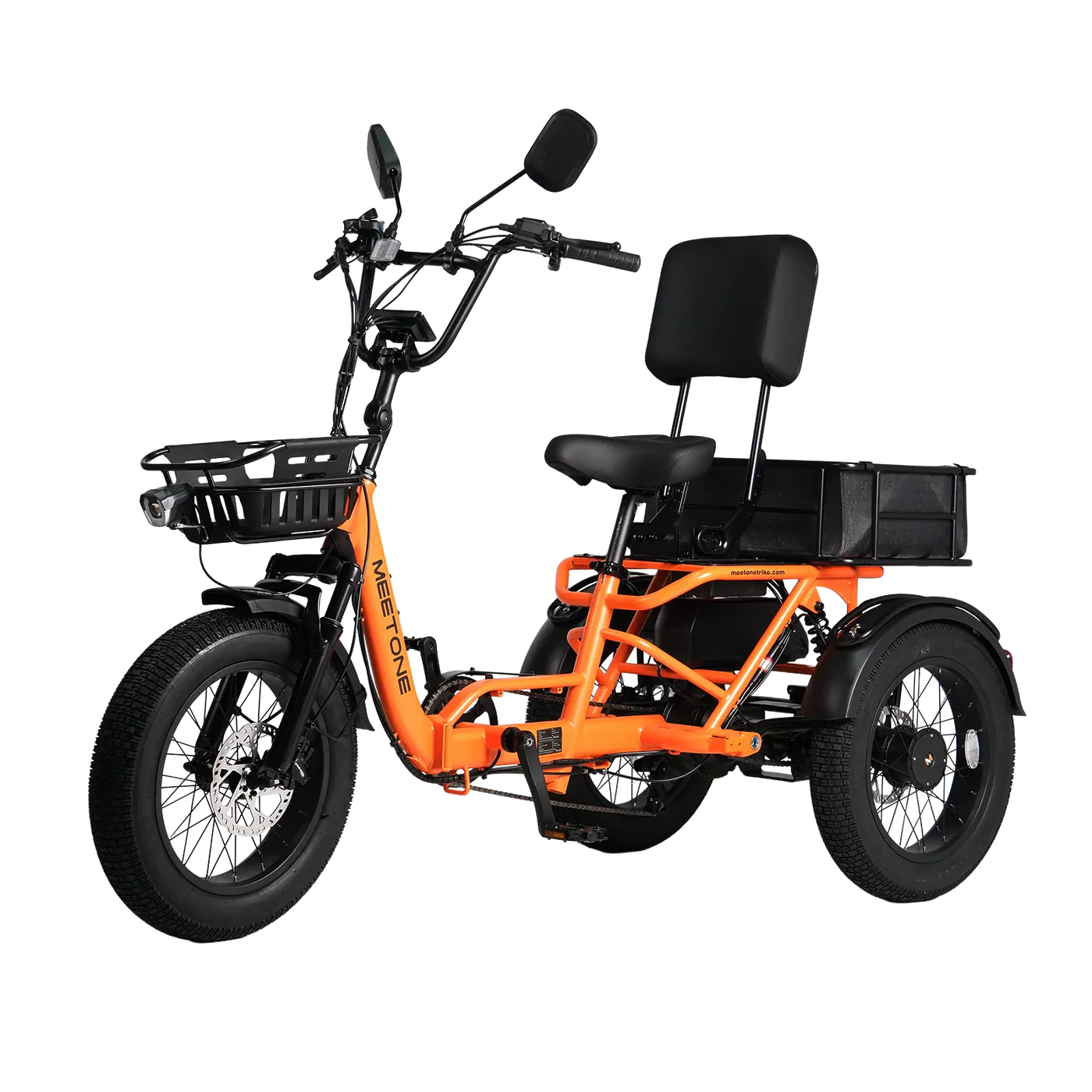 Meet One Breeze Pro 2.0 Full Suspension Fat Tire Electric Trike