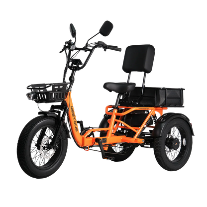 Meet One Breeze Pro 2.0 Full Suspension Fat Tire Electric Trike