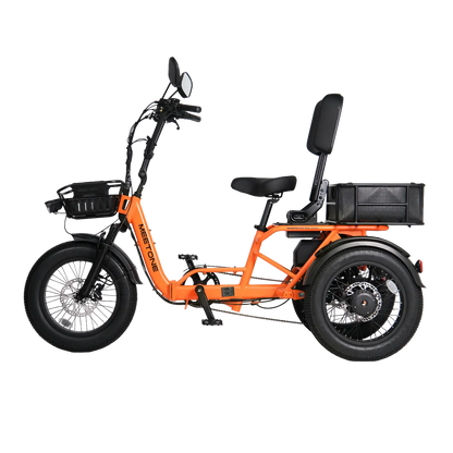 Meet One Breeze Pro 2.0 Full Suspension Fat Tire Electric Trike