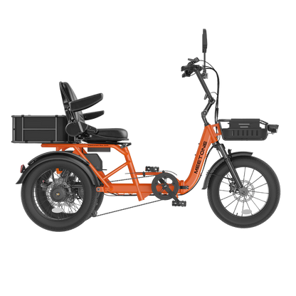 Meet One Breeze Pro 2.0 Full Suspension Fat Tire Electric Trike