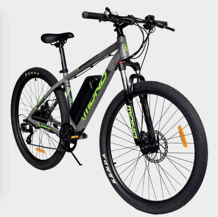 Trojan - 27.5" Hard Tail E-Mountain Bike-Throttle & Pedal assist