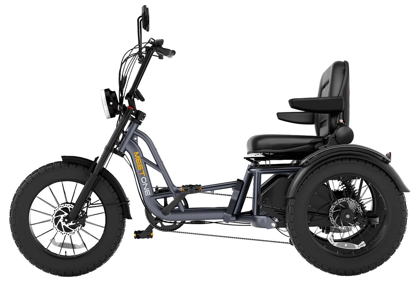 Meet One Tour Dual Motor Dual Battery Electric Trike