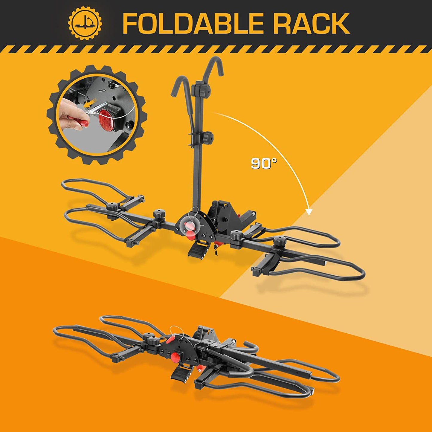 2 & 4 Bike Hitch Car Carrier Rack