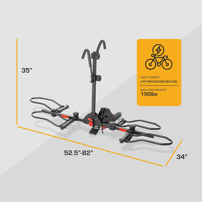 2 & 4 Bike Hitch Car Carrier Rack