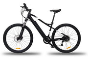 TROY – 27.5″ Electric Mountain Bike, Very powerful 250/500w, 48v motor & Large 720WH battery, Hand throttle, 9 Speed Shimano Altus gears